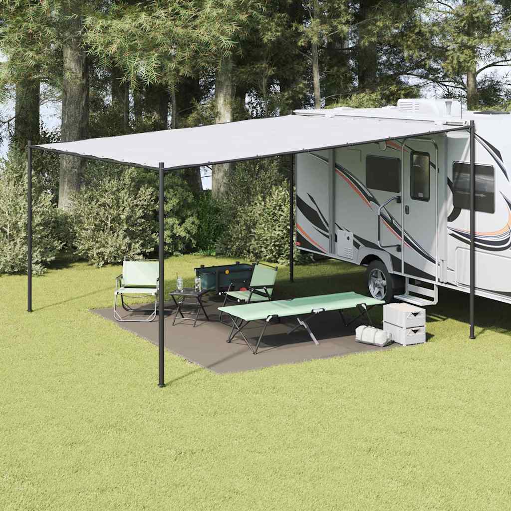 Tenttapijt Lichtgrijs 300 X 400 Cm Polyetheen Lichtgrijs