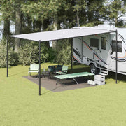Tent Carpet Light Grey 300 X 400 Cm Polyethylene Light Grey