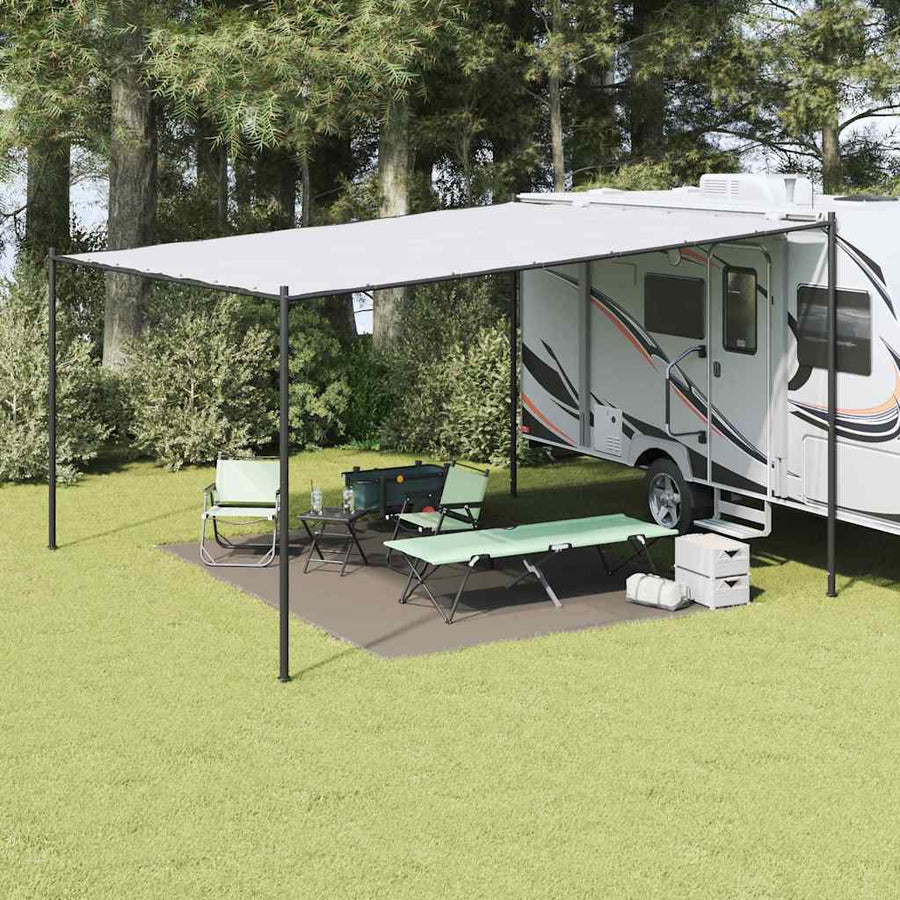 Tenttapijt Lichtgrijs 300 X 400 Cm Polyetheen Lichtgrijs