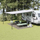 Tenttapijt 500 x 300 cm lichtgrijs polyetheen