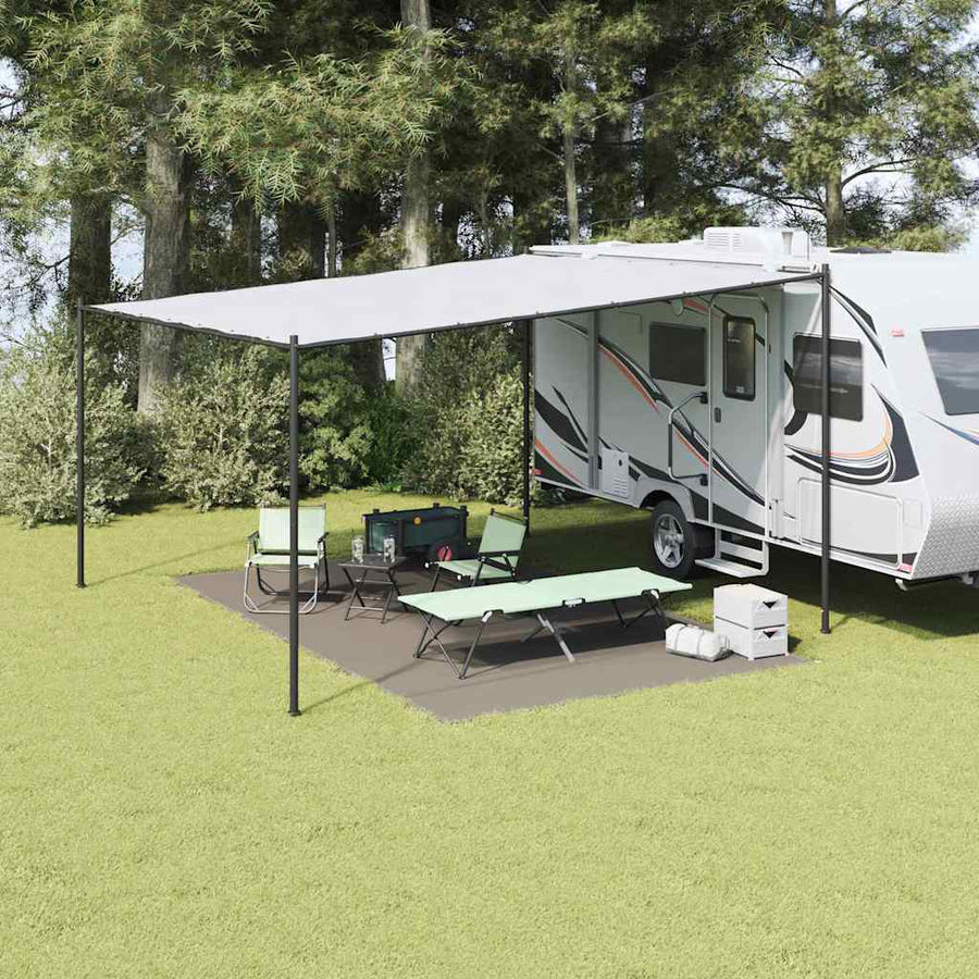 Tenttapijt Lichtgrijs 500 × 300 cm Polyetheen