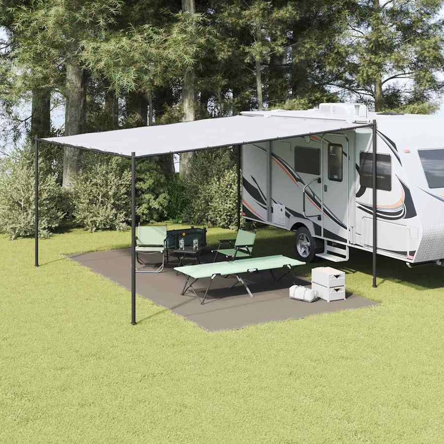 Tenttapijt Lichtgrijs 600 × 300 cm Polyetheen