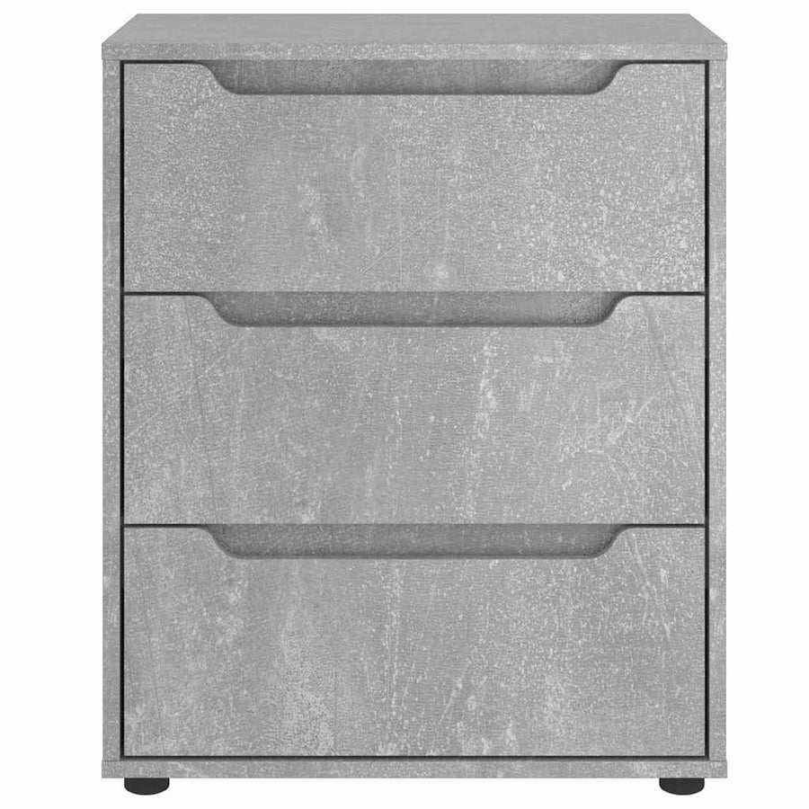 Dressoir 60x40x73 cm spaanplaat betongrijs betongrijs