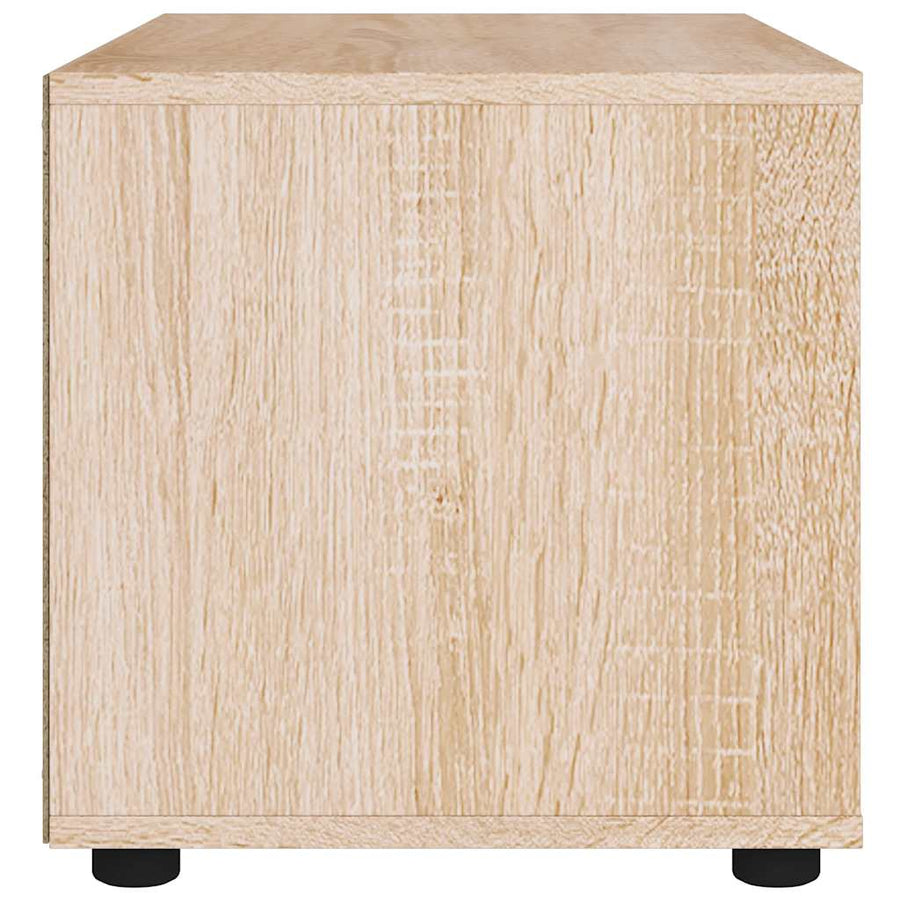 Tv-meubel VISNES 60x40x38 cm bewerkt hout sonoma eikenkleurig
