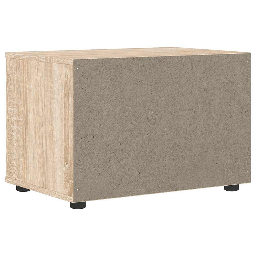 Tv-meubel VISNES 60x40x38 cm bewerkt hout sonoma eikenkleurig
