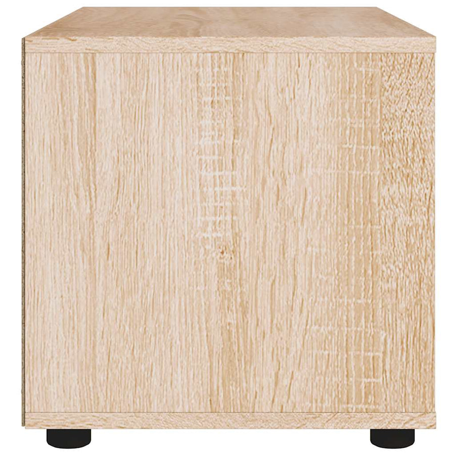 Tv-meubel VISNES 100x40x38 cm bewerkt hout sonoma eikenkleurig