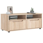 Tv-meubel 100x40x38 cm bewerkt hout sonoma eiken