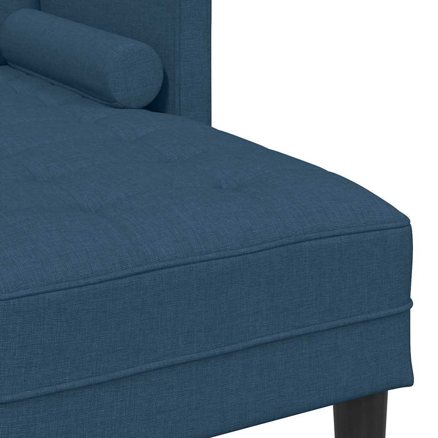 Bankstel Blauw 173 x 131 x 67 cm Stof