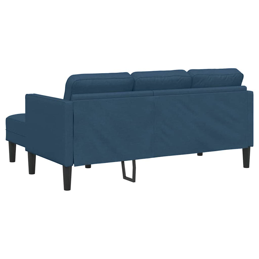 Bankstel Blauw 173 x 131 x 67 cm Stof