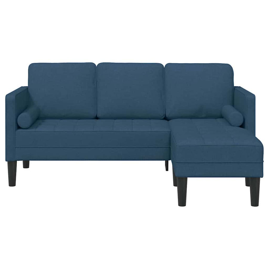 Bankstel Blauw 173 x 131 x 67 cm Stof