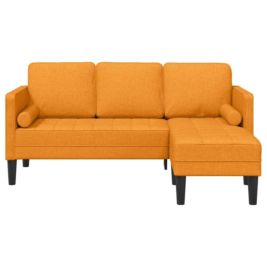 Bankstel Donkergeel 173 x 131 x 67 cm Stof
