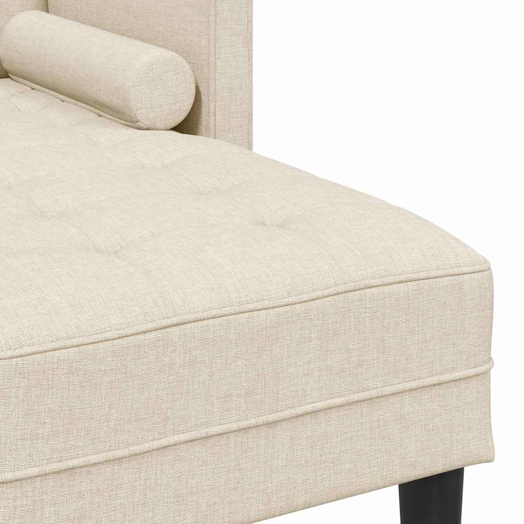 Bankstel met kussen Linnen Polyester