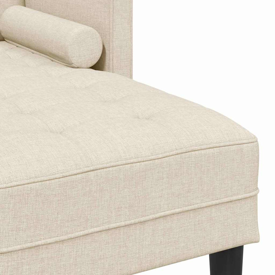 Bankstel met kussen Linnen Polyester