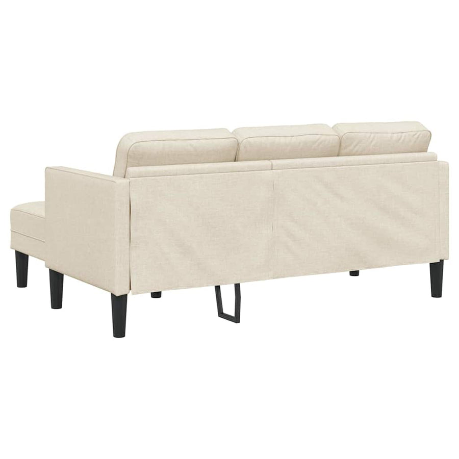 Bankstel met kussen Linnen Polyester