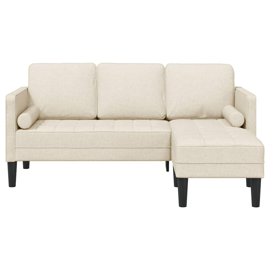 Bankstel met kussen Linnen Polyester