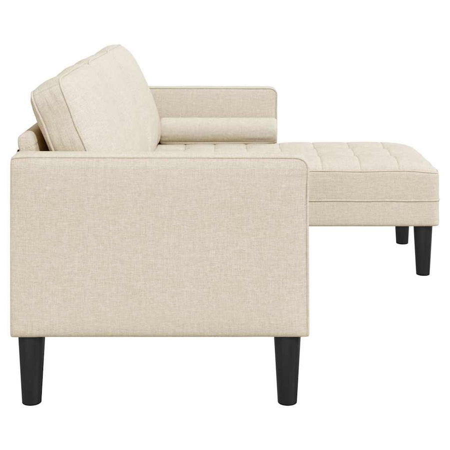 Bankstel met kussen Linnen Polyester