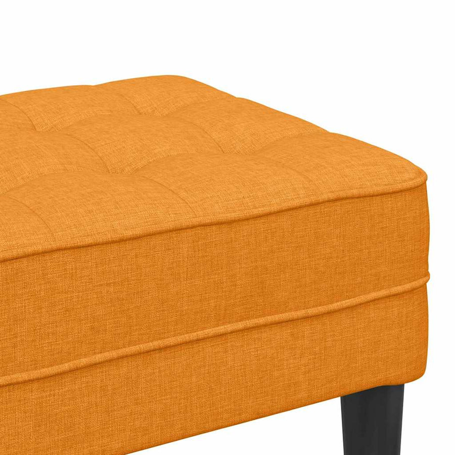 Bank Donkergeel 113 x 57 x 39 cm Stof