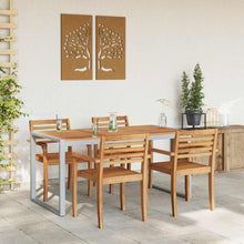 Tuinstafel Grijs 160 x 80 x 75 cm Massief Acaciahout