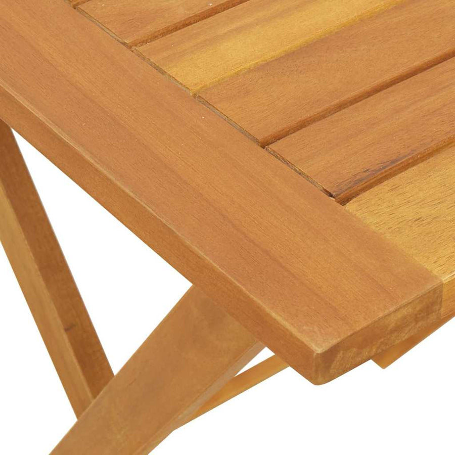 Tuinstafel Naturel 60 x 60 x 72 cm Massief Acaciahout
