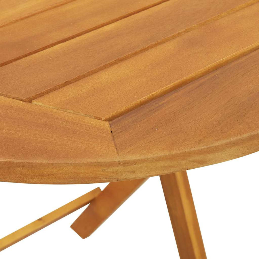 Tuinstafel Naturel 60 x 60 x 72 cm Massief Acaciahout