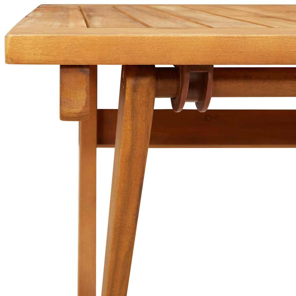 Tuinstafel Bruin 90 x 55 x 75 cm Massief Acaciahout