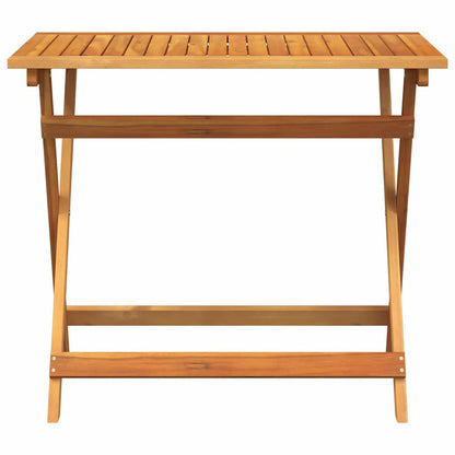 Tuinstafel Bruin 90 x 55 x 75 cm Massief Acaciahout