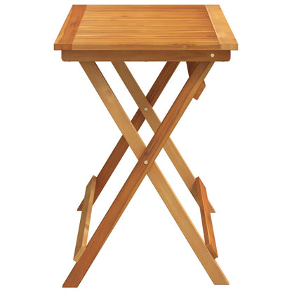 Tuinstafel Bruin 90 x 55 x 75 cm Massief Acaciahout