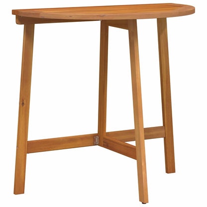 Bistroset met kussen 3 pcs Olie naturel Massief Acaciahout