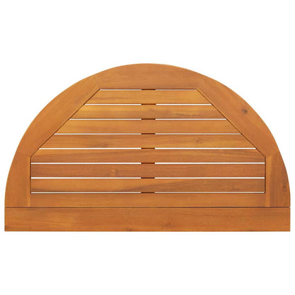 Bistroset met kussen 3 pcs Olie naturel Massief Acaciahout