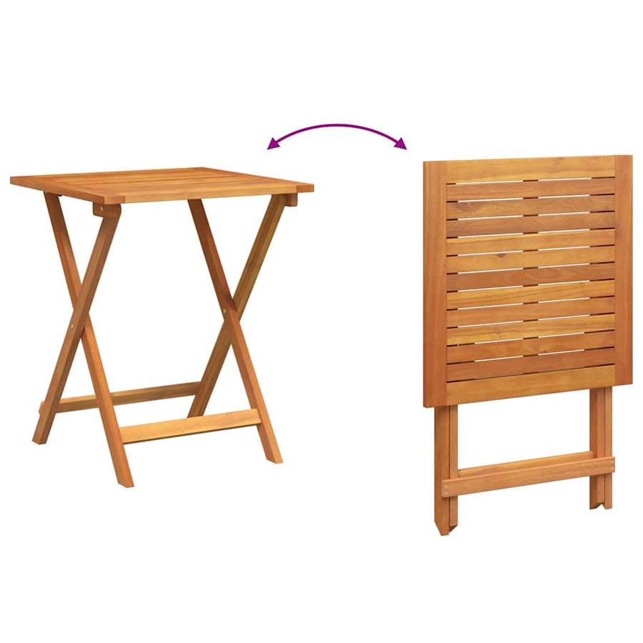 Bistroset 3 pcs Olie naturel Massief Acaciahout
