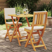 Bistroset massief acaciahout geolied naturel