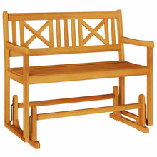 Glider Bank Bruin 110 x 59 x 97 cm Massief Acaciahout