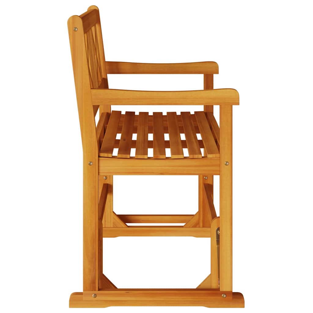 Glider Bank Bruin 110 x 59 x 97 cm Massief Acaciahout