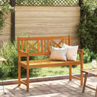 Tuinbank 110x56x90 cm massief acaciahout bruin