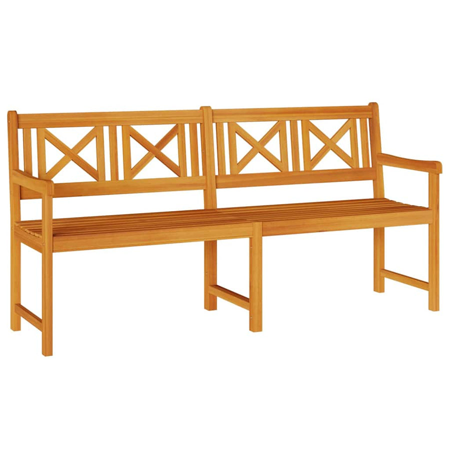 Tuinbank Bruin 180 X 56 X 90 Cm Massief Acaciahout 180 x 55,5 x 90 cm X-kruisrugleuning