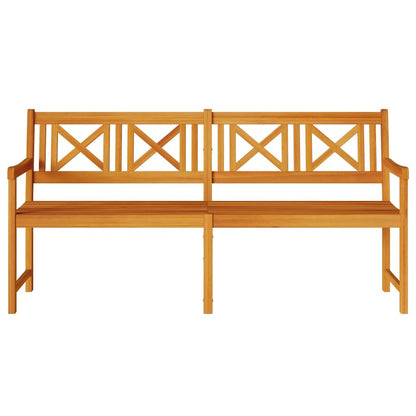Tuinbank Bruin 180 X 56 X 90 Cm Massief Acaciahout 180 x 55,5 x 90 cm X-kruisrugleuning