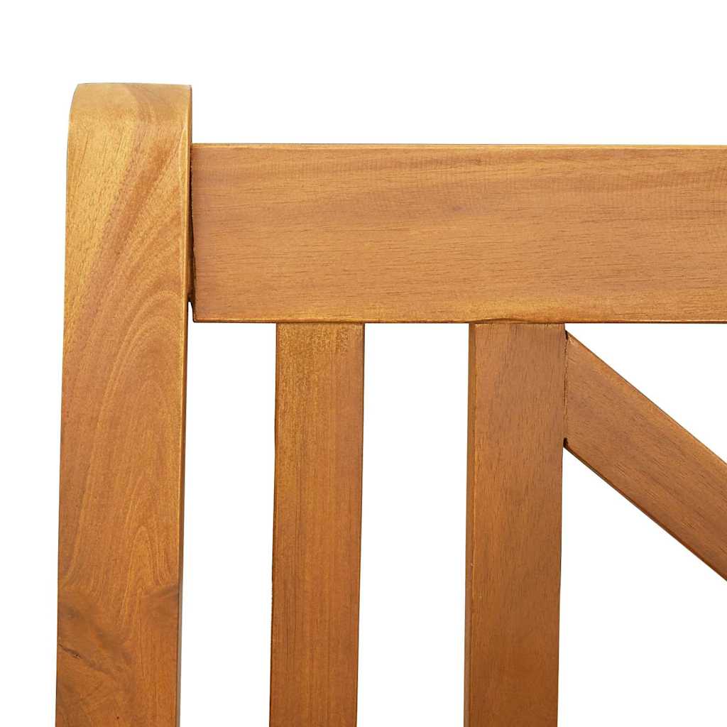 Schommelbank Bruin 110 X 56 X 58.5 Cm Massief Acaciahout Kruis-rugleuning