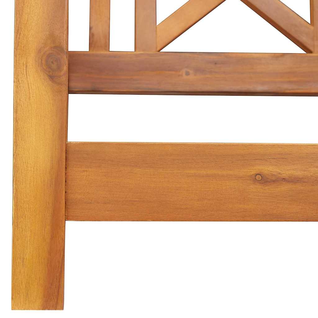 Schommelbank Bruin 110 X 56 X 58.5 Cm Massief Acaciahout Kruis-rugleuning