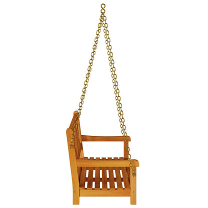 Schommelbank Bruin 110 X 56 X 58.5 Cm Massief Acaciahout Kruis-rugleuning