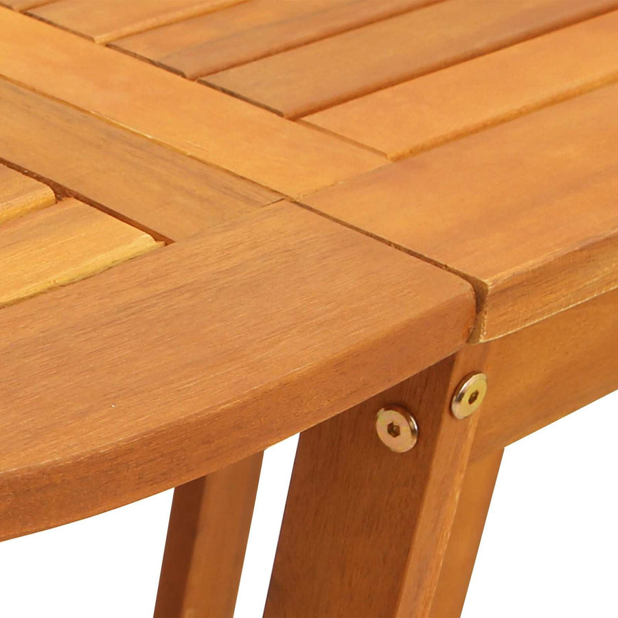 Tuinstafel Bruin 110 x 60 x 72 cm Massief Acaciahout