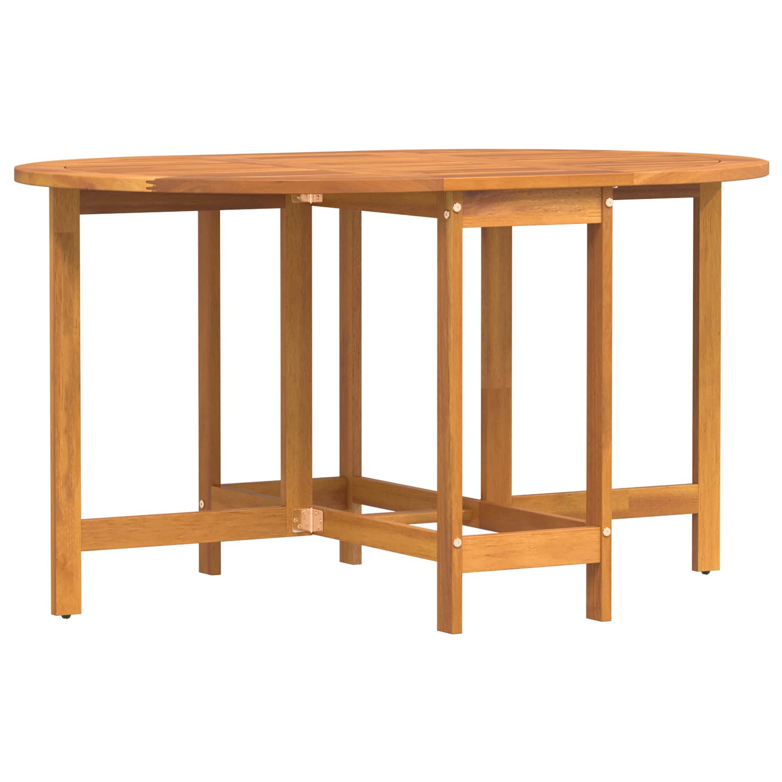 Tuinstafel Bruin 110 x 60 x 72 cm Massief Acaciahout