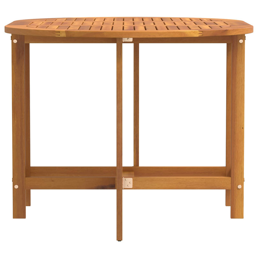 Tuinstafel Bruin 110 x 60 x 72 cm Massief Acaciahout