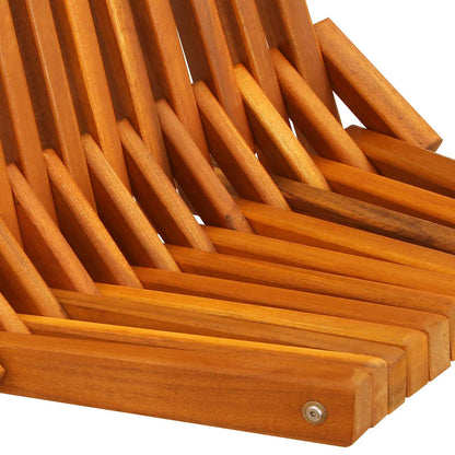 Stoel 2 Pcs Bruin 69 X 56 X 84 Cm Massief Acaciahout