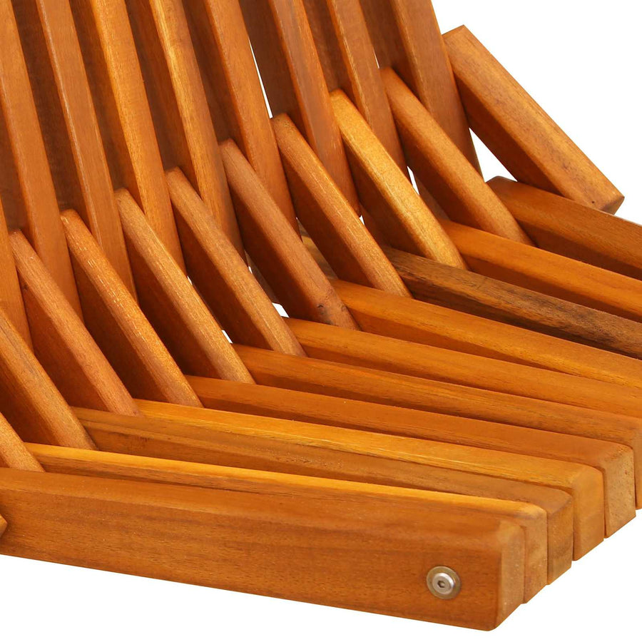 Stoel 2 Pcs Bruin 69 X 56 X 84 Cm Massief Acaciahout