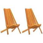 Chair 2 pcs Brown 69 x 56 x 84 cm Solid Acacia Wood