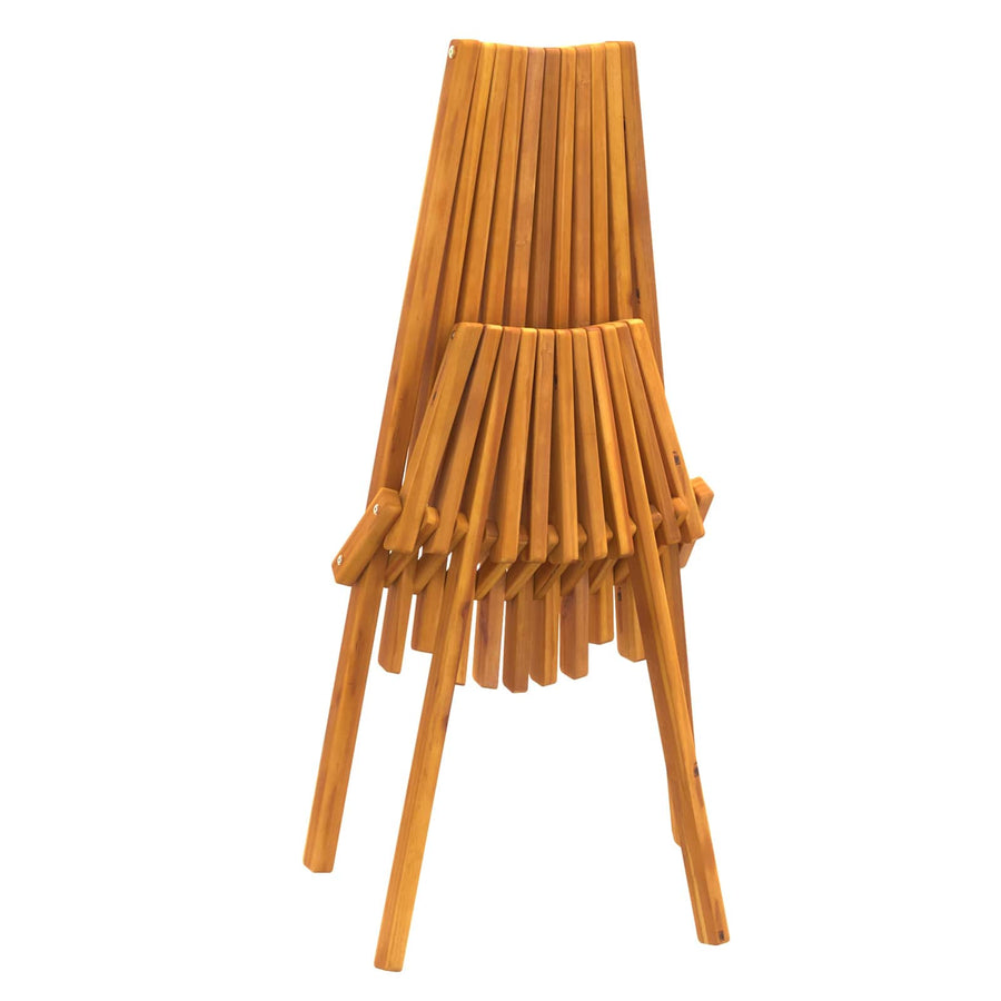 Stoel 2 Pcs Bruin 69 X 56 X 84 Cm Massief Acaciahout