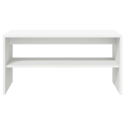 Tv-meubel 60x40x40 cm bewerkt hout wit