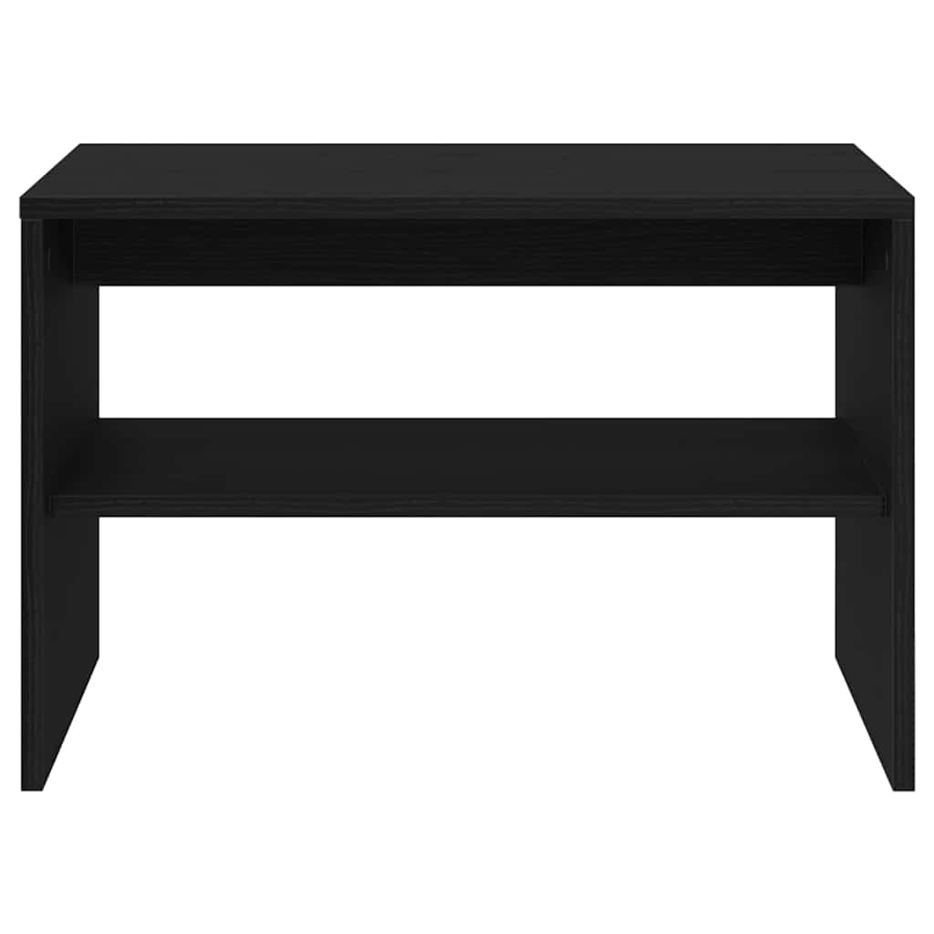 Tv-meubel 60x40x40 cm spaanplaat zwart eikenkleurig
