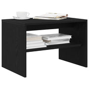 Tv-meubel 60x40x40 cm spaanplaat zwart eiken