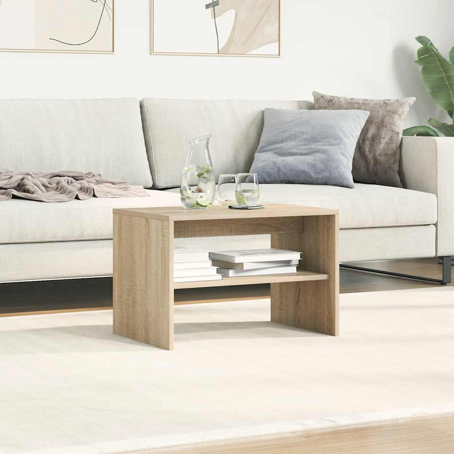 Tv-meubel 60x40x40 cm bewerkt hout sonoma eikenkleurig